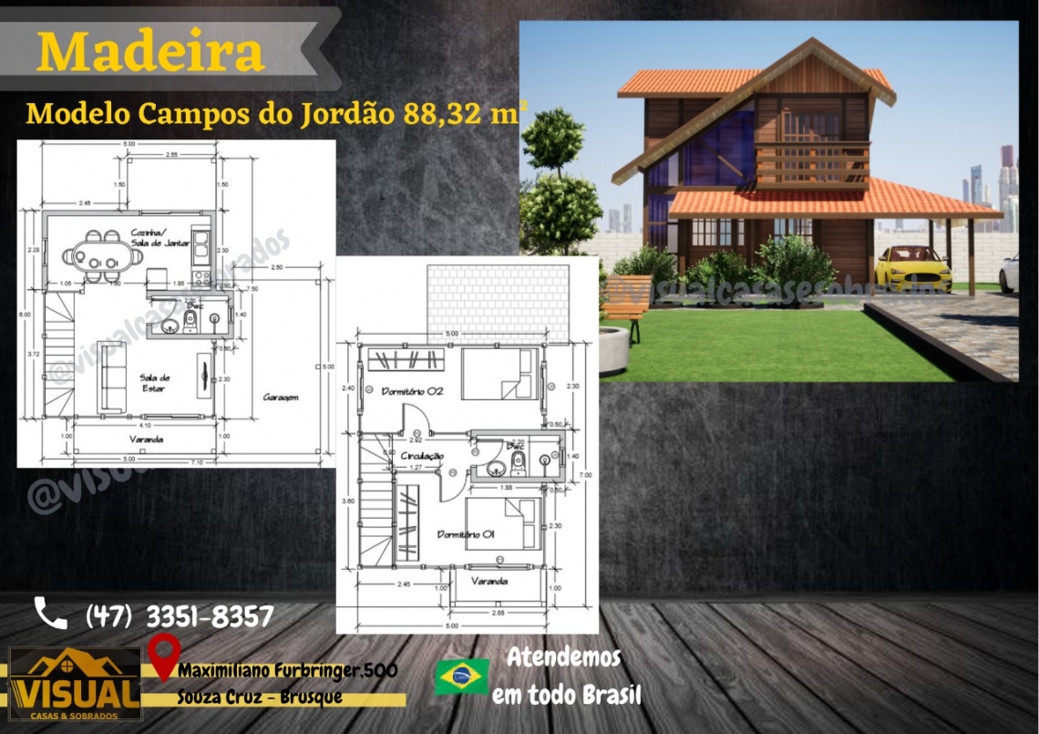 Visual - Modelo Campos do Jordão